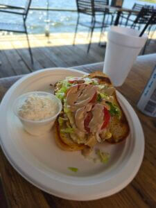 Lunch at Blind Swine Duck Creek, Safe Harbor Harbors View Grand Lake